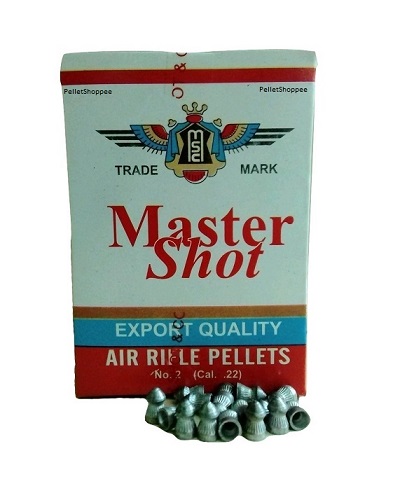 master shot export quality-Pointed-0.22 Cal/5.5mm- airgun pellets