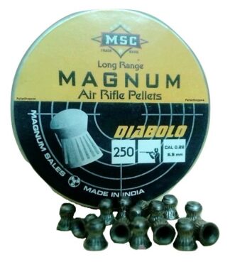 msc-magnum- diabolo- 0.22 Cal/5.5-mm- airgun pellets